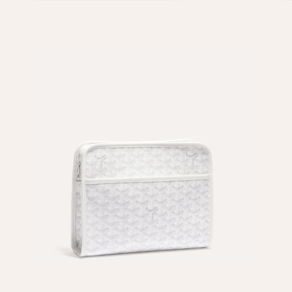 ✨고야드 남/녀 화이트 쥬방스 백 GM - Goyard Unisex Jouvence GM Toilet Bag - gob1356x