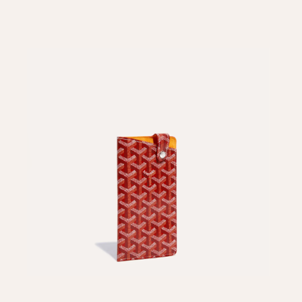 ✨고야드 남/녀 레드 몽마르트 안경 케이스 - Goyard Unisex Montmartre Glasses Case - gob1373x
