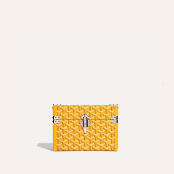 ✨고야드 남/녀 옐로우 카세트 트렁크 백 - Goyard Unisex Cassette Trunk Bag - gob1389x