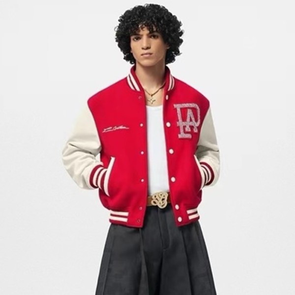 ✨루이비통 남성 레드 재킷 - Louis vuitton Mens Red Jackets - lvc337x