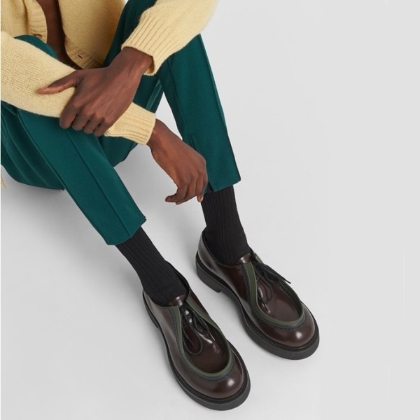 ✨프라다 남성 브라운 로퍼 - Prada Mens Brown Loafer - prs171x