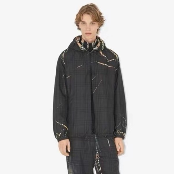 ✨버버리 남성 블랙 자켓 - Burberry Mens Black Jackets - buc306x