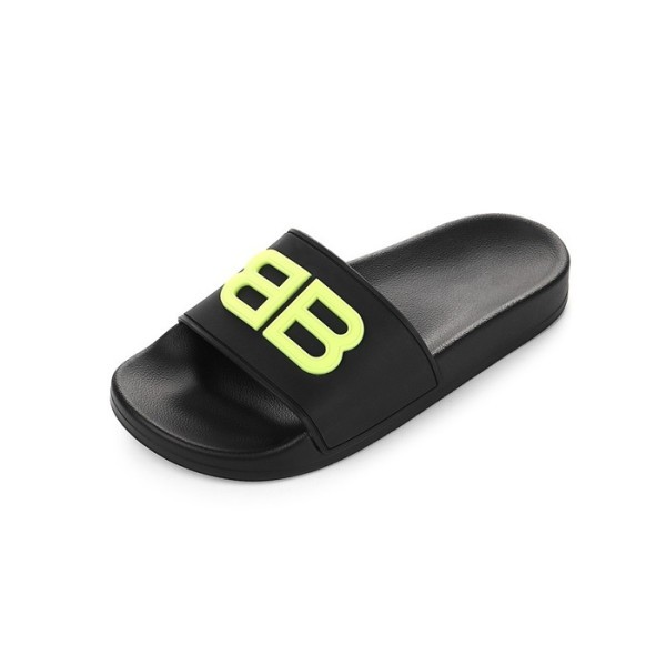✨발렌시아가 남/녀 블랙 슬리퍼 - Balenciaga Unisex Black Slippers - bas219x