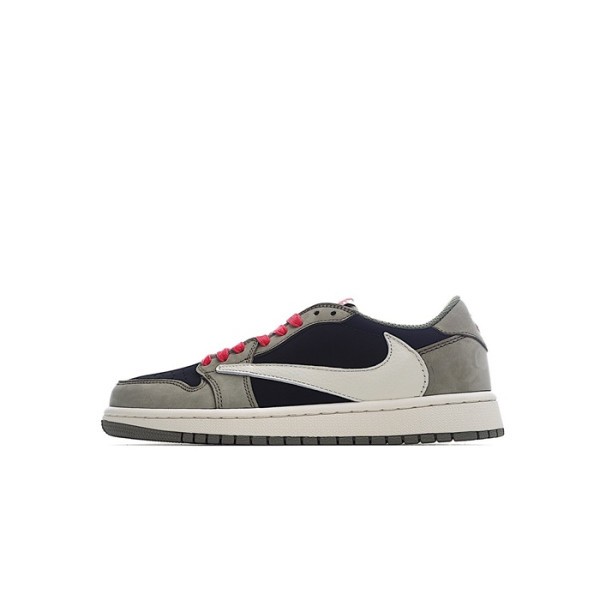 ✨나이키 남/녀 카키 스니커즈 - Nike Air Jordan 1 Low Unisex Sneakers - nis305x