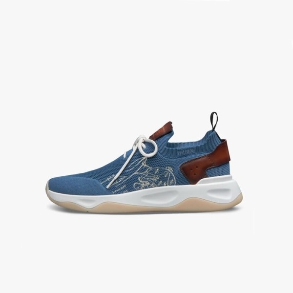 ✨벨루티 남성 블루 스니커즈 - Berluti Mens Shadow Sneakers - ber325x