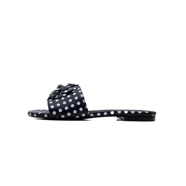 ✨샤넬 여성 까멜리아 블랙 뮬 - Chanel Womens Black Slippers - chs351x