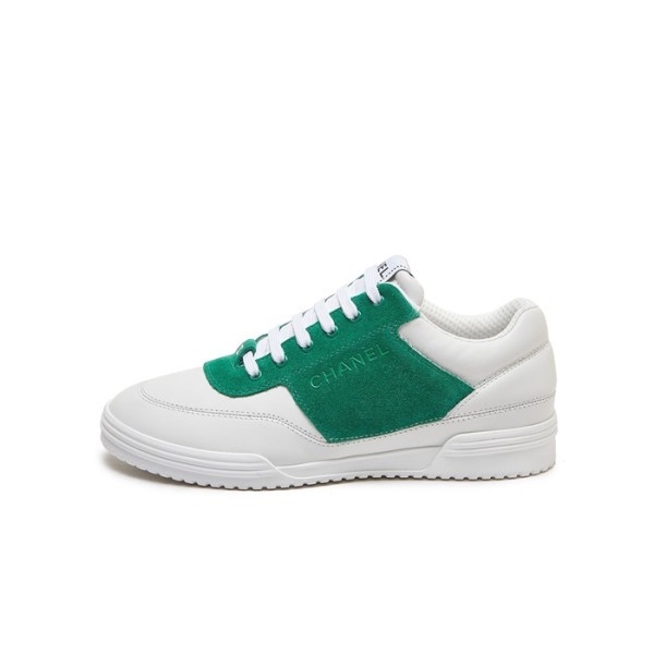 ✨샤넬 여성 그린 스니커즈 - Chanel Womens Green Sneakers - chs375x