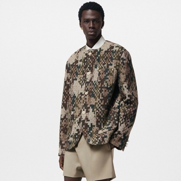 ✨루이비통 남성 카키 재킷 - Louis vuitton Mens Khaki Jackets - lvc351x