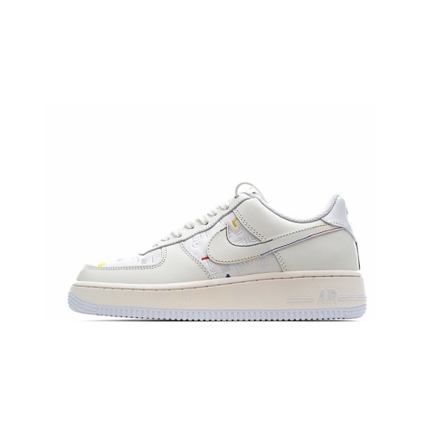 ✨나이키 남/녀 화이트 스니커즈 - Nike Air Force 1 Unisex Sneakers - nis440x