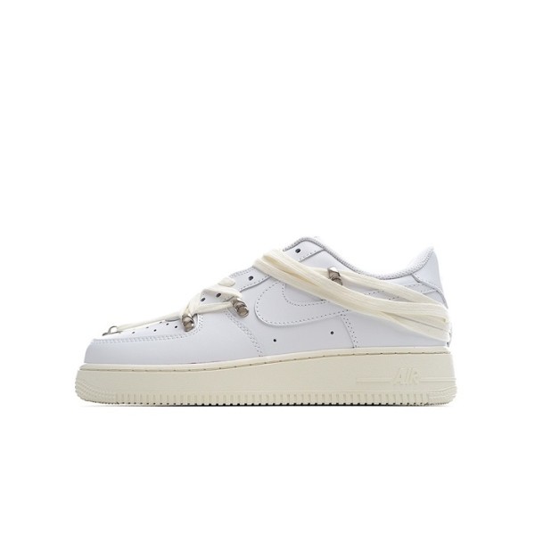 ✨나이키 남/녀 화이트 스니커즈 - Nike Air Force 1 Unisex Sneakers - nis453x
