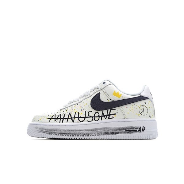 ✨나이키 남/녀 블랙 스니커즈 - Nike Air Force 1 Unisex Sneakers - nis458x