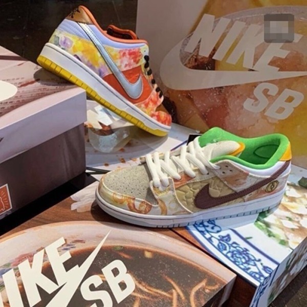 ✨나이키 남/녀 그린 스니커즈 - Nike SB Dunk Low Unisex Sneakers - nis480x