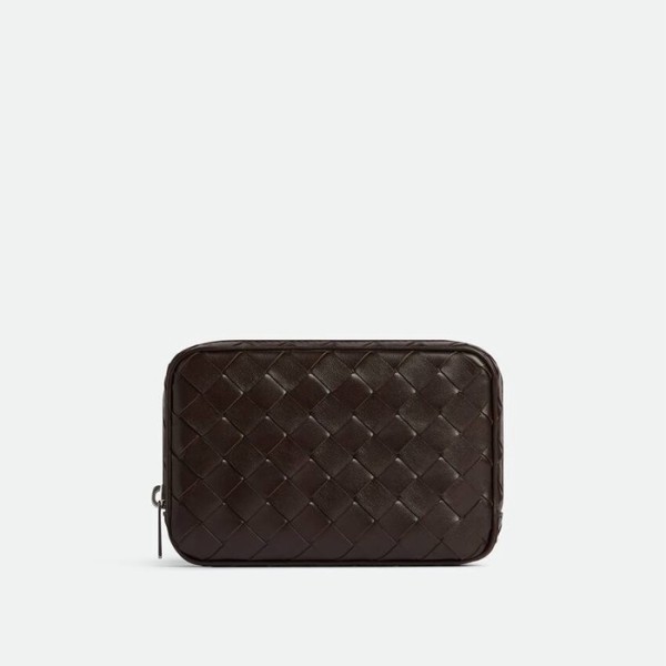 ✨보테가베네타 남성 쵸코브라운 파우치 - Bottega Veneta Mens Brown Pouch - bvb460x