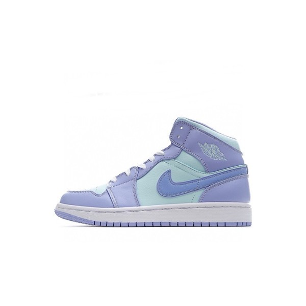 ✨나이키 남/녀 퍼플 하이탑 스니커즈 - Nike Air Jordan 1 Mid Unisex Sneakers - nis516x