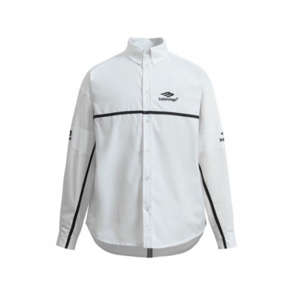 ✨발렌시아가 남성 화이트 셔츠 - Balenciaga Mens White Shirts - bac379x