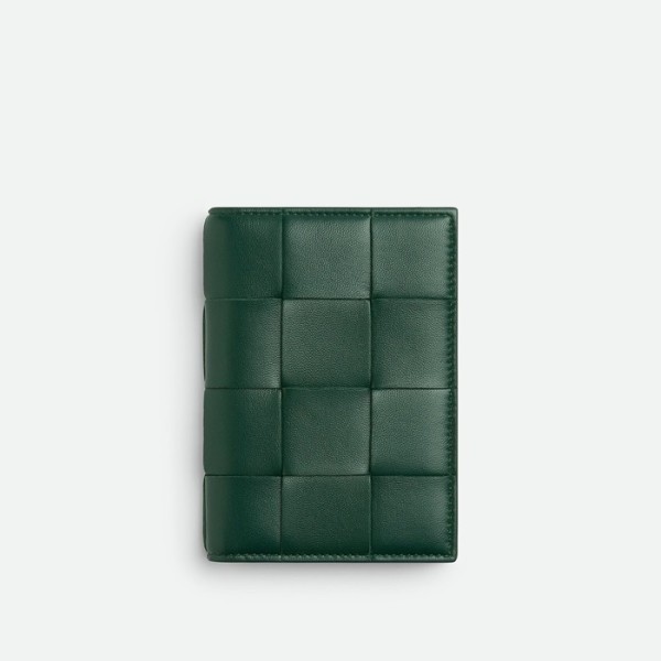 ✨보테가베네타 남성 그린 여권 지갑 - Bottega Veneta Mens Green Passport Wallet - bvw168x