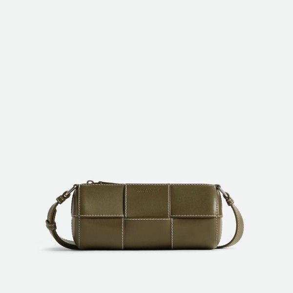 ✨보테가 베네타 남성 스몰 카네트 - Bottega Veneta Mens Khaki Cross Bag - bvb1470x