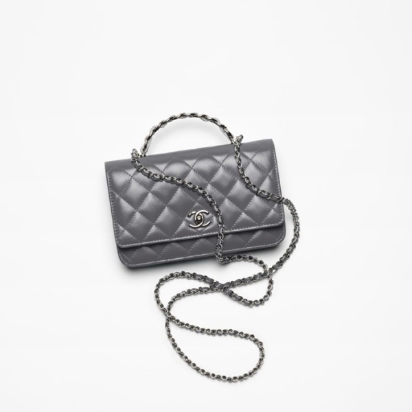 ✨샤넬 여성 그레이 23k Woc 백 - Chanel Womens Gray Woc Bag - chb1517x
