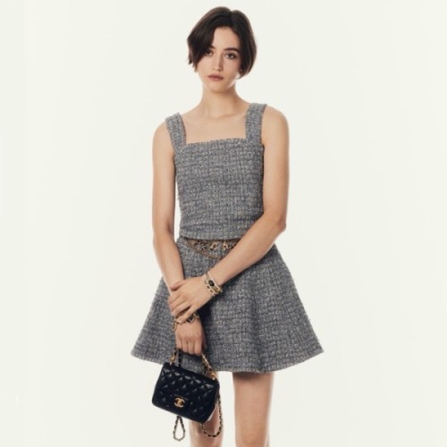 ✨샤넬 여성 24p 블랙 숄더백 - Chanel Womens Black 24p Bag - chb1518x