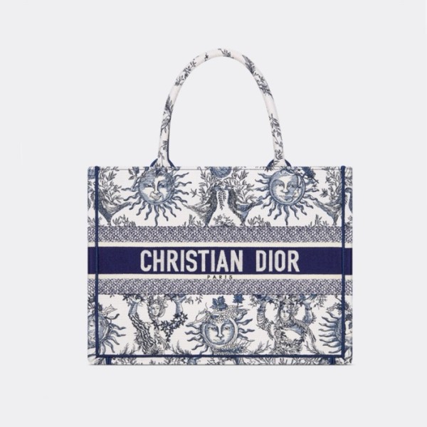 ✨디올 여성 네이비 북토트 - Dior Womens Navy Book Tote - dib1530x