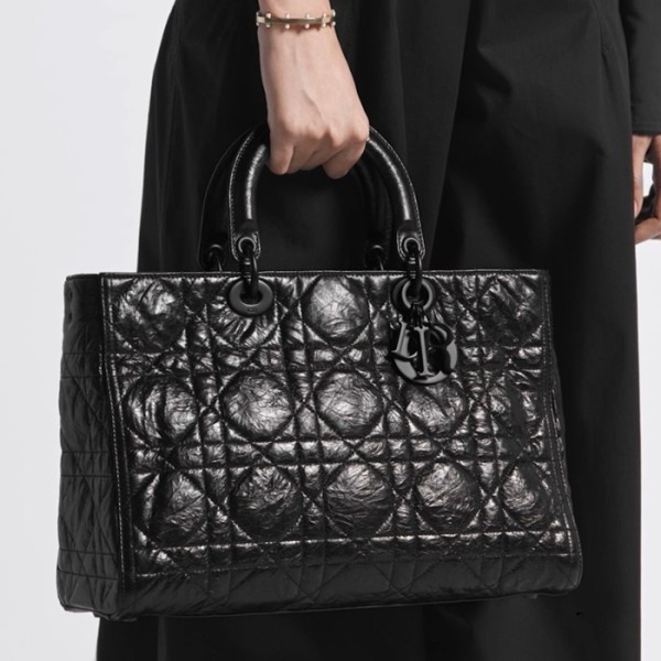 ✨디올 여성 블랙 디자이어 백 - Dior Womens Black D-Sire Bag - dib1542x
