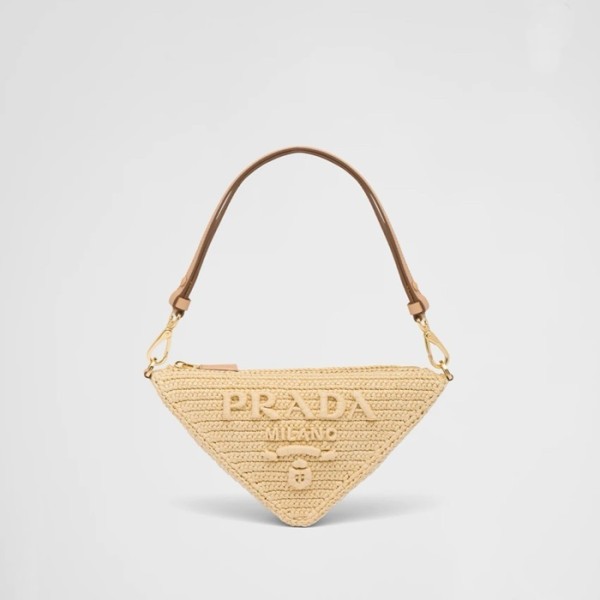 ✨프라다 여성 베이지 라탄백 - Prada Womens Beige Shoulder Bag - prb1581x