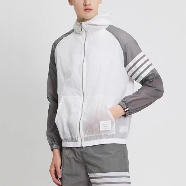 ✨톰브라운 남성 그레이 자켓 - Thom Browne Mens Gray Jackets - thc59x