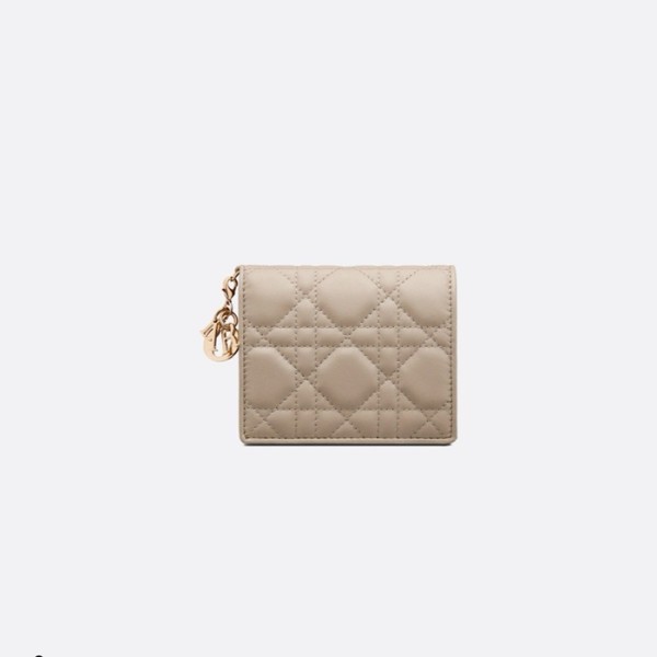 ✨디올 여성 베이지 지갑 - Dior Womens Beige Wallet - diw176x