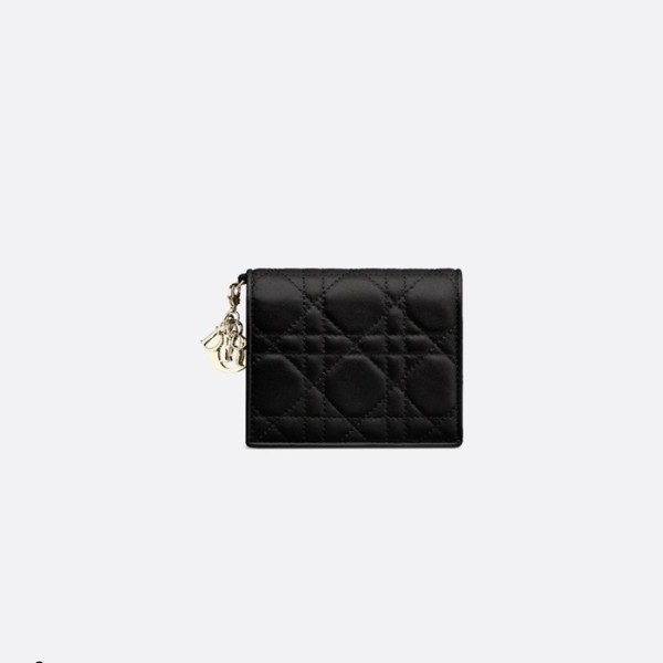 ✨디올 여성 블랙 지갑 - Dior Womens Black Wallet - diw177x