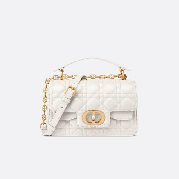 ✨디올 여성 화이트 탑 핸들 졸리 백 - Dior Womens White Jolie Bag - dib1590x