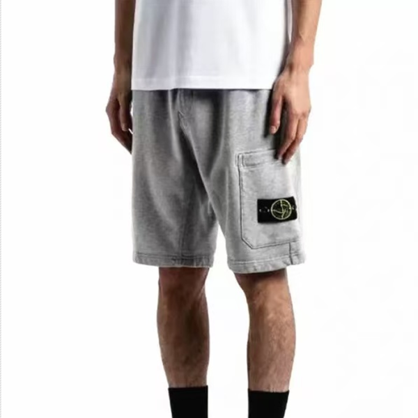 ✨스톤아일랜드 남성 그레이 반바지 - Stone Island Mens Gray Half-pants - stc91x