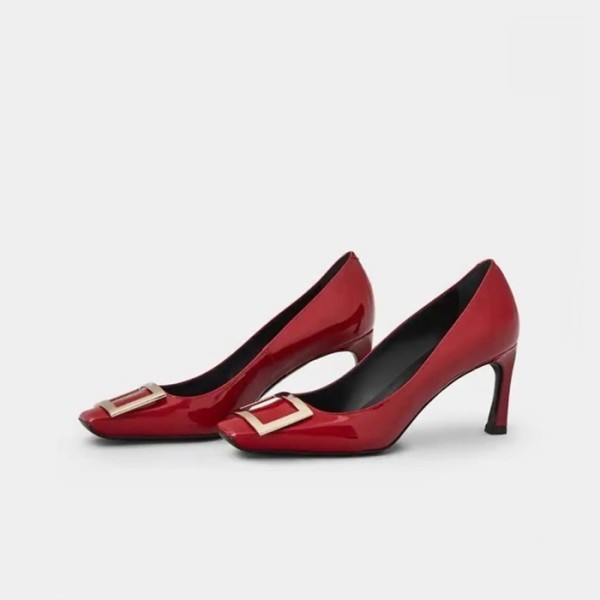 ✨로저비비에 여성 레드 구두 - Roger Vivier Womens Red Pumps - vis576x