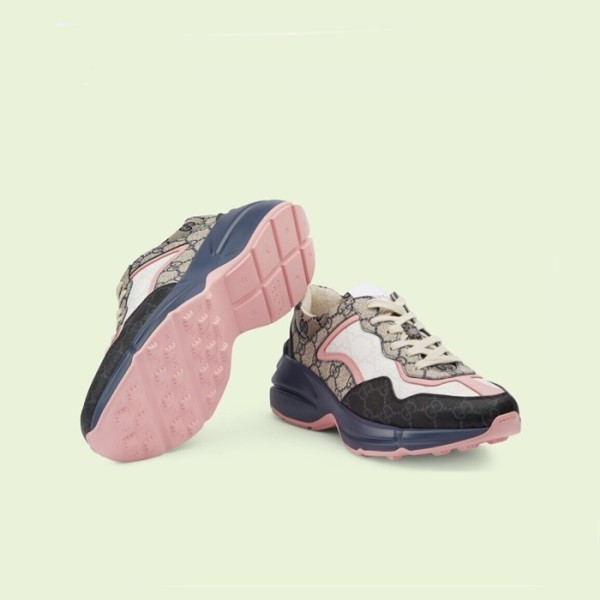 ✨매장판 구찌 여성 핑크 라이톤 - Gucci Womens Pink Sneakers - gus621x
