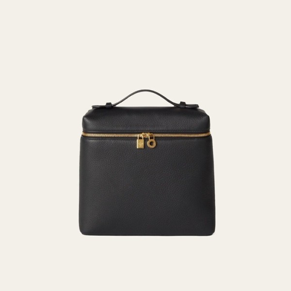 ❤로로피아나 여성 블랙 백팩 - Loro Piana Womens Black Backpack - lpb1633x