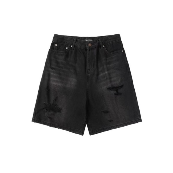 ✨발렌시아가 남성 블랙 반바지 - Balenciaga Mens Black Half-pants - bac470x
