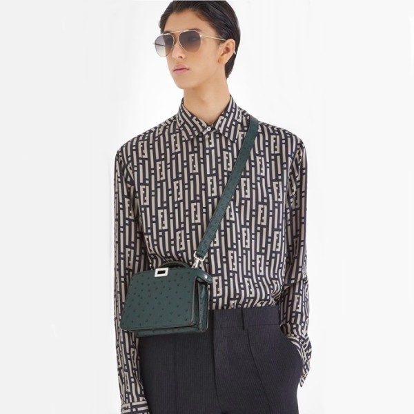 ✨펜디 남성 블랙 셔츠 - Fendi Mens Black Shirts - fec558x