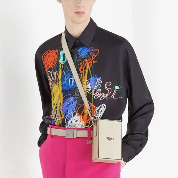 ✨펜디 남성 블랙 셔츠 - Fendi Mens Black Shirts - fec570x