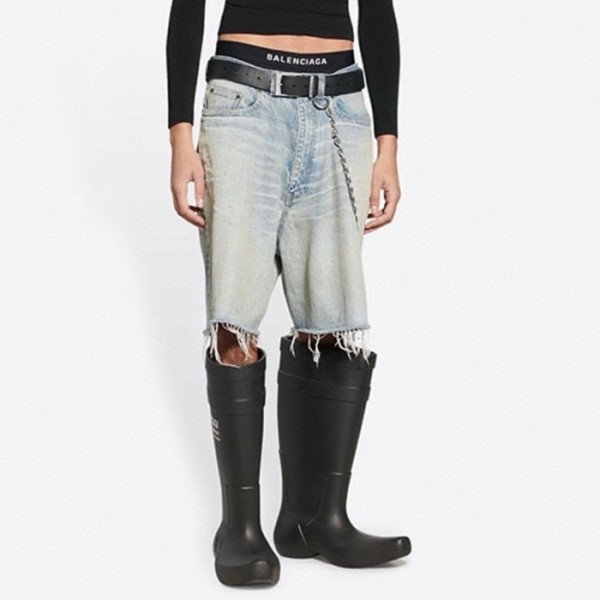 ✨발렌시아가 남성 블루 반바지 - Balenciaga Mens Blue Half-pants - bac645x