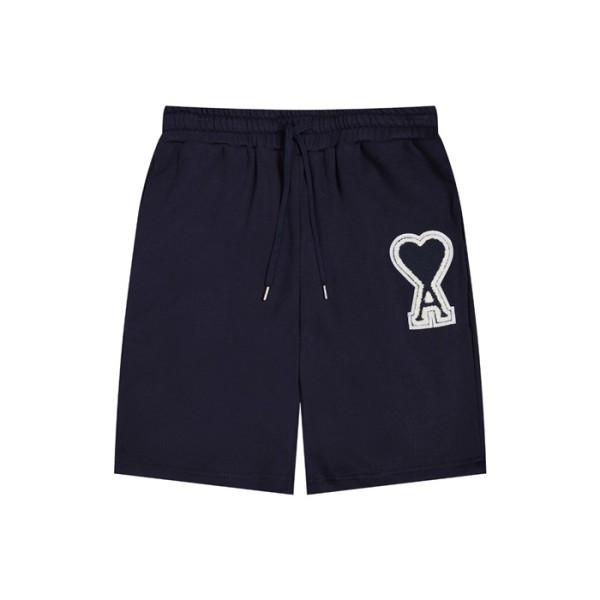 ✨아미 남성 블랙 반바지 - Ami Mens Black Half-pants - amc696x