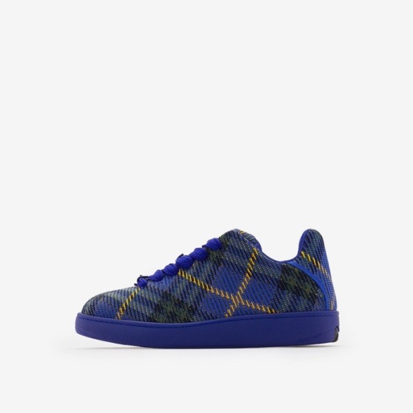 ✨버버리 남/녀 블루 스니커즈 - Burberry Unisex Blue Sneakers - bus649x