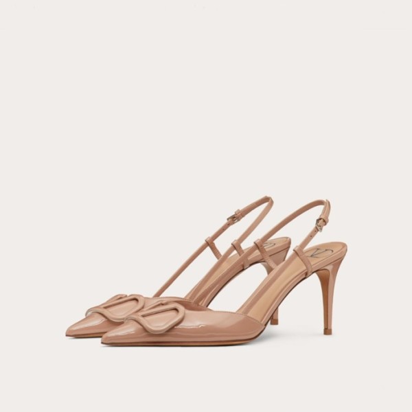 ✨발렌티노 여성 베이지 누드 슬링백 - Valentino Womens Beige Nude Slingback - vas661x