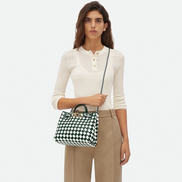 ✨보테가베네타 여성 그린 안디아모 - Bottega Veneta Womens Andiamo - bvb1949x