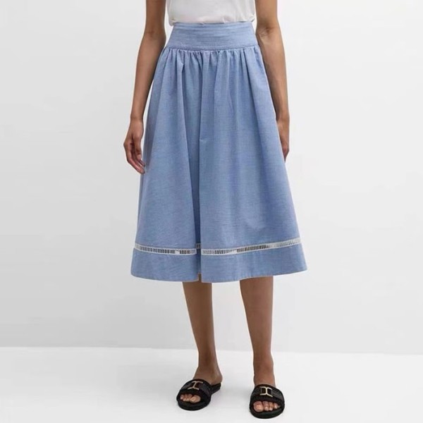 ✨끌로에 여성 블루 롱 스커트 - Chloe Womens Blue Long Skirts - clc02x