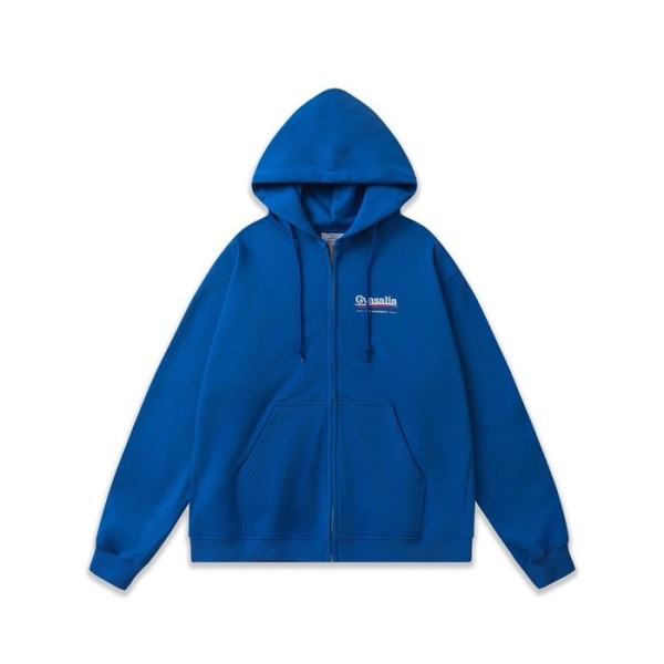 ✨베트멍 남성 블루 후드티 - Vetements Mens Blue Hoodie - vec811x