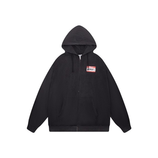 ✨베트멍 남성 집업 후드티 - Vetements Mens Zip-up Hooded - vec812x