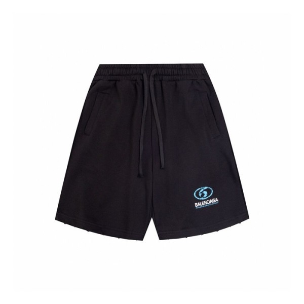 ✨발렌시아가 남성 블랙 반바지 - Balenciaga Mens Black Half-pants - bac866x