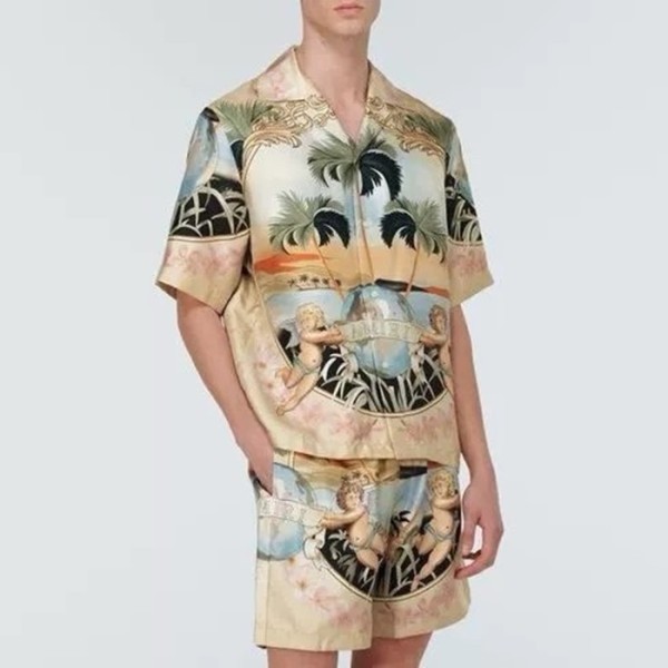 ✨아미리 남성 블루 투피스 - Amiri Mens Casual Two-pieces - amc894x