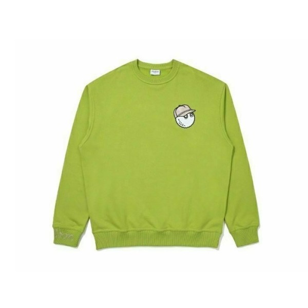 ✨[MALBON] 말본 남성 Buckets 크루넥 플리스 티셔츠 - gol117x