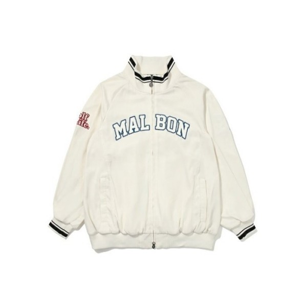 ✨[MALBON] 말본 여성 스크립트 롱 자켓 - gol142x