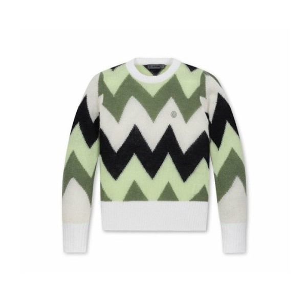 ✨[G/FORE] 지포어 여성 모헤어 지그재그 니티드 스웨터 - gol295x